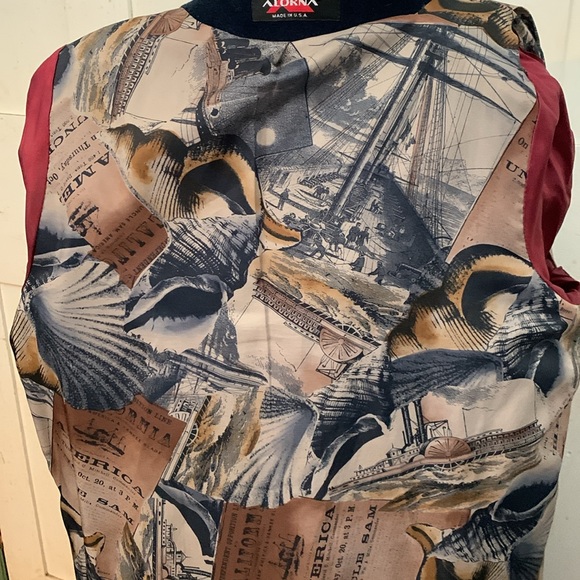 Vintage Alorna Petites Navy Blue Reefer-style Coat - Picture 12 of 17